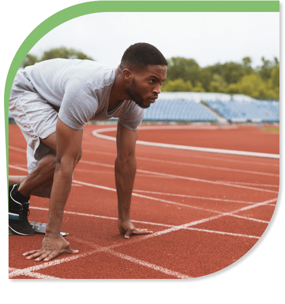 Coach guiding student through strategy planning